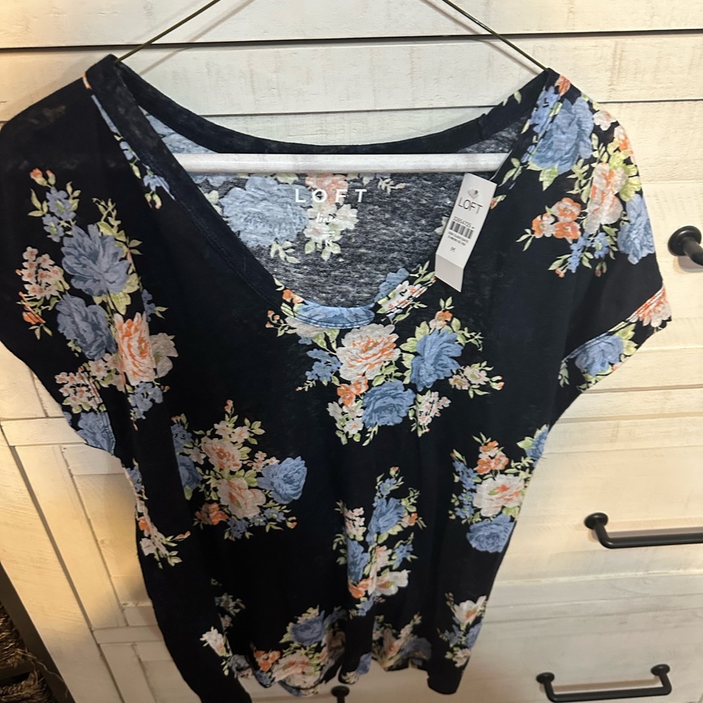 Loft short sleeve shirt, brand new
